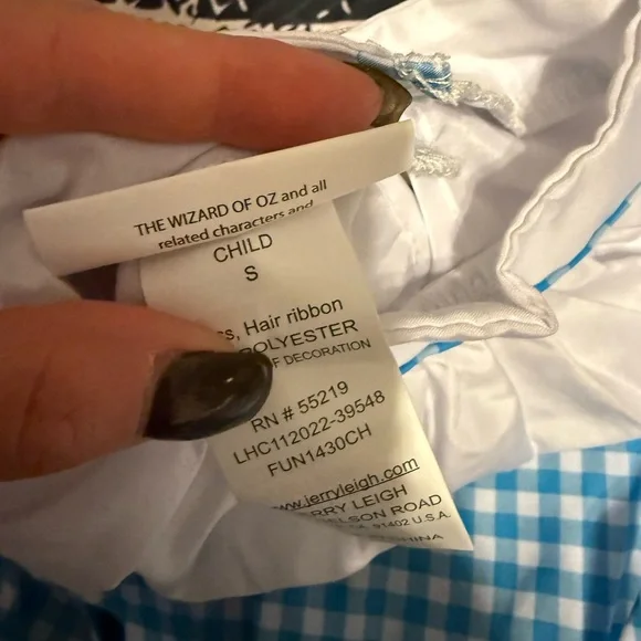 KIDS DOROTHY WIZARD OF OZ DRESS - Picture 2 of 2